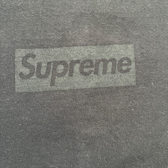Supreme TONAL BOX LOGO TEE Black Size L - Picture 2 of 4